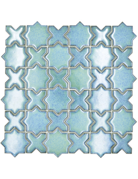 Keramik Mosaik StarX Grön | Ekosten.se