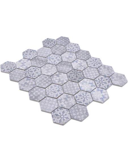 Hexagon Marockansk Klinker Mosaik Blå | Ekosten.se