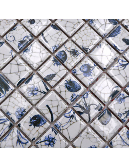 Keramik Mosaik Strawberry | Ekosten.se