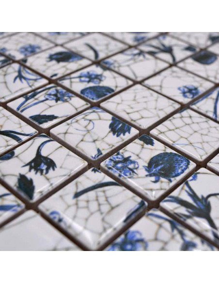 Keramik Mosaik Strawberry | Ekosten.se