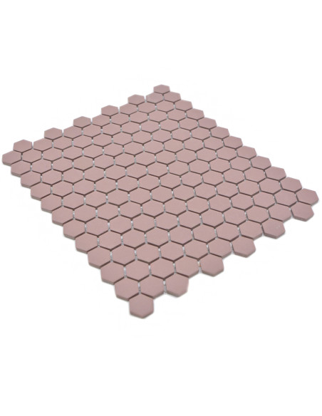 Hexagon Klinker Mosaik Röd | Ekosten.se