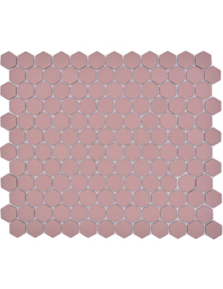 Hexagon Klinker Mosaik Röd | Ekosten.se