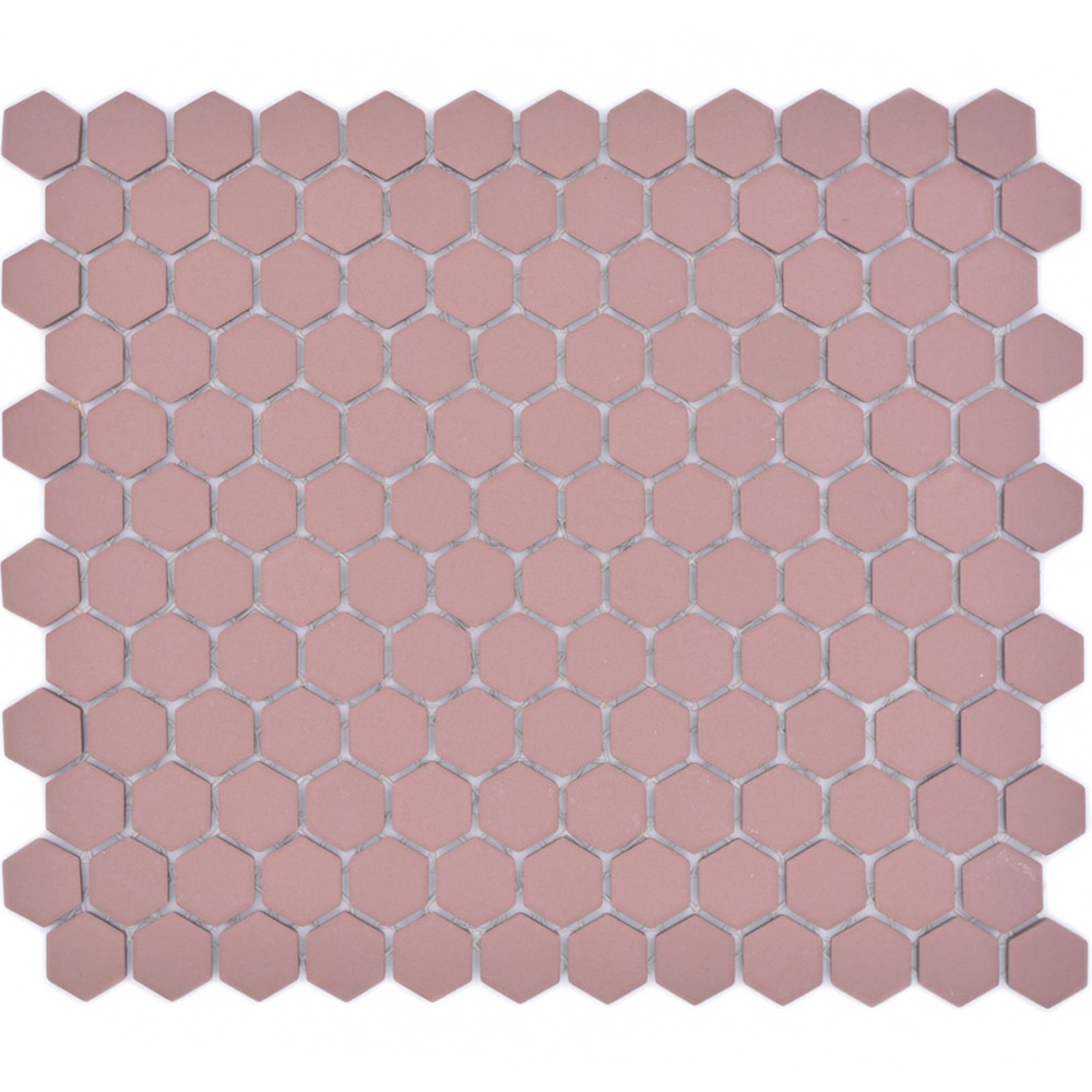 Hexagon Klinker Mosaik Röd | Ekosten.se