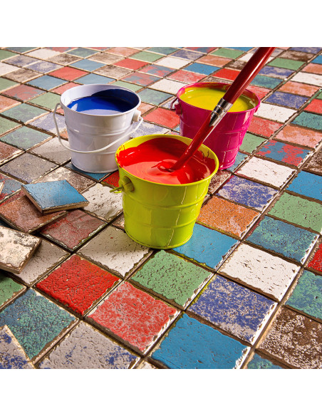 Retro Keramik Mosaik Orient Color | Ekosten.se
