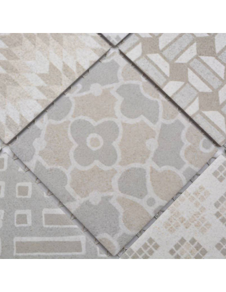 Marockansk Klinker Mosaik Pico Bianco | Ekosten.se