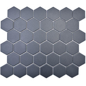 Hexagon Klinker Mosaik Svart Matt | Ekosten.se