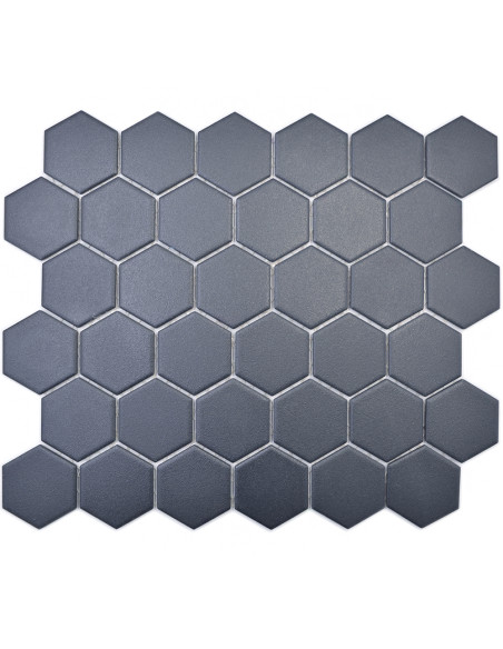 Hexagon Klinker Mosaik Svart Matt | Ekosten.se
