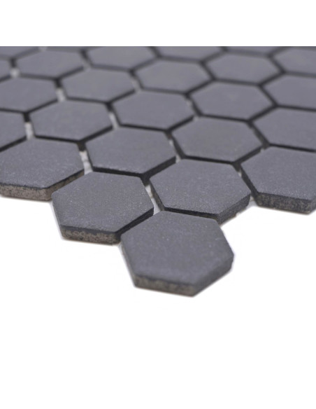 Hexagon Klinker Mosaik Svart | Ekosten.se