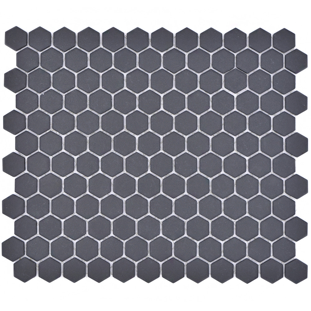 Hexagon Klinker Mosaik Svart | Ekosten.se