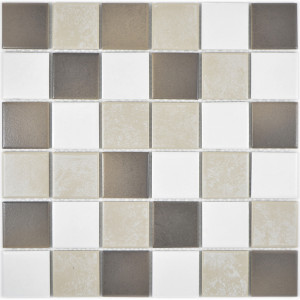 Klinker Mosaik Beige Brun | Ekosten.se