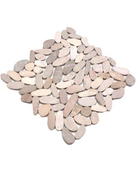 Beige Sjösten Naturstenmosaik  | Ekosten.se