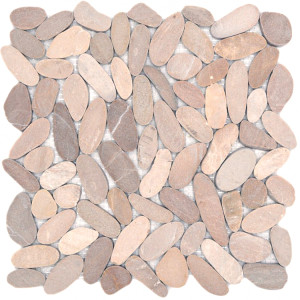 Beige Sjösten Naturstenmosaik  | Ekosten.se