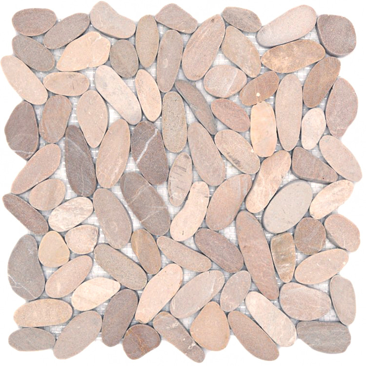 Beige Sjösten Naturstenmosaik  | Ekosten.se