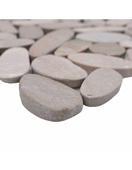 Beige Sjösten Naturstenmosaik  | Ekosten.se