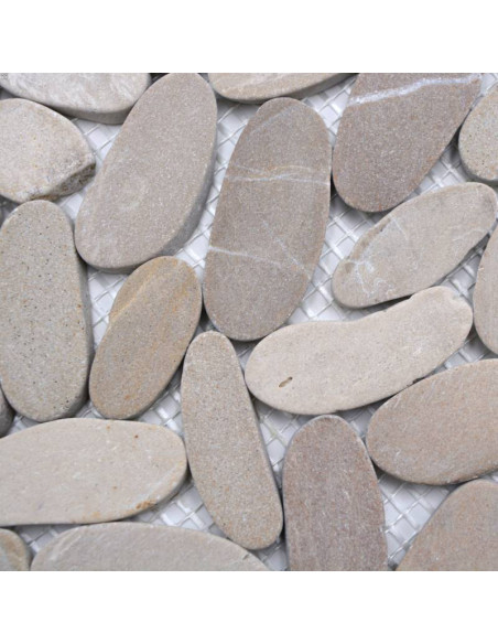 Beige Sjösten Naturstenmosaik  | Ekosten.se