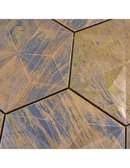Hexagon Koppar Mosaik | Ekosten.se