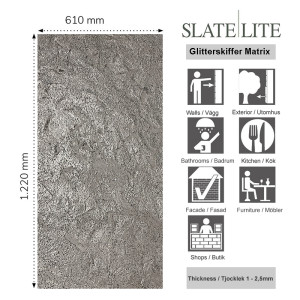 Skiffer Stenfaner Matrix | Ekosten.se