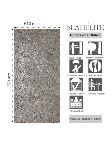 Skiffer Stenfaner Matrix | Ekosten.se