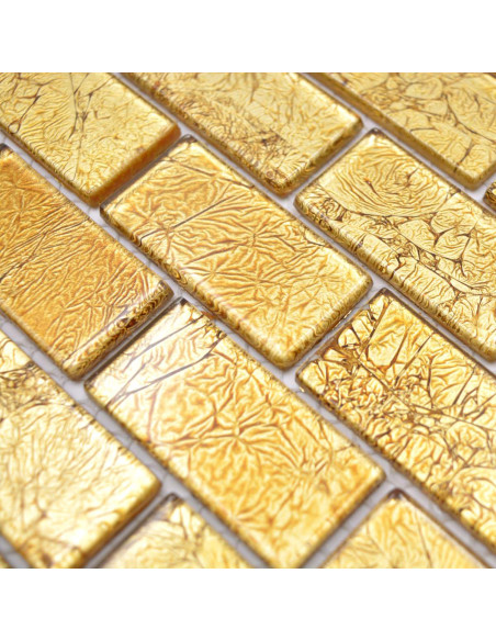 Guld Kristall Mosaik Subway | Ekosten.se