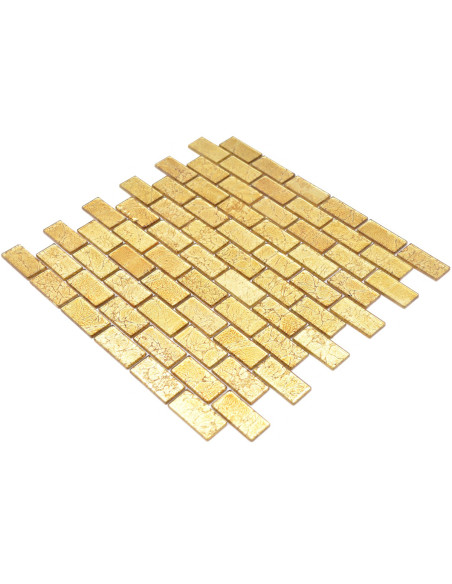 Guld Kristall Mosaik Subway | Ekosten.se