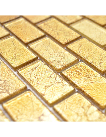 Guld Kristall Mosaik Subway | Ekosten.se