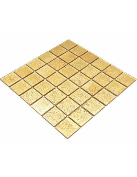 Struktur Guld Kristallmosaik | Ekosten.se