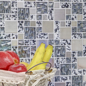 Kristall Silver Mosaik Svart | Ekosten.se