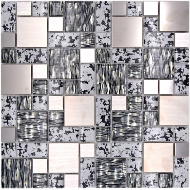 Kristall Silver Mosaik Svart | Ekosten.se