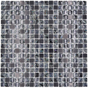 Svart Kristall Marmor Mosaik | Ekosten.se