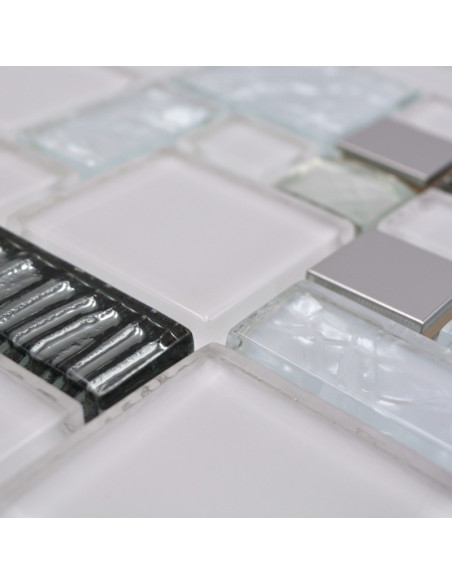 Kristall Mosaik Vit Silver
 | Ekosten.se