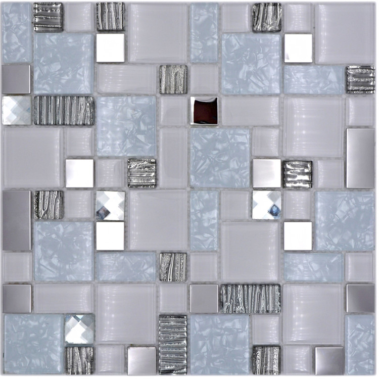 Kristall Mosaik Vit Silver
 | Ekosten.se