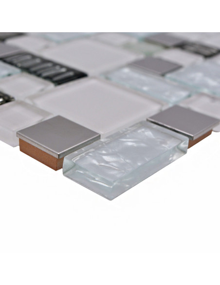 Kristall Mosaik Vit Silver
 | Ekosten.se