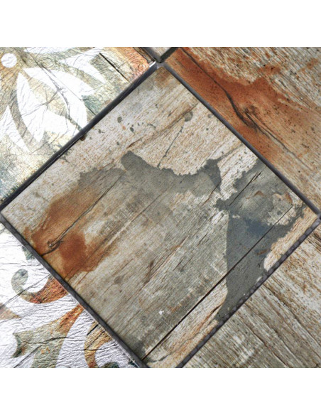 Brun Glasmosaik Vintage Wood | Ekosten.se