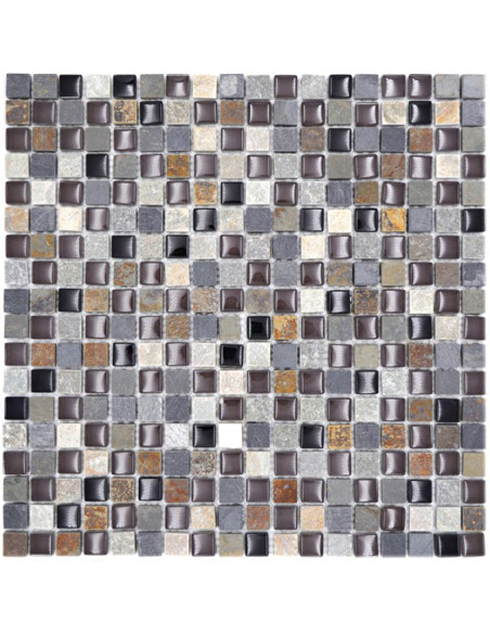Mosaik Kristall Natursten Skiffer | Ekosten.se