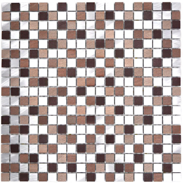Metallmosaik Aluminium Koppar | Ekosten.se