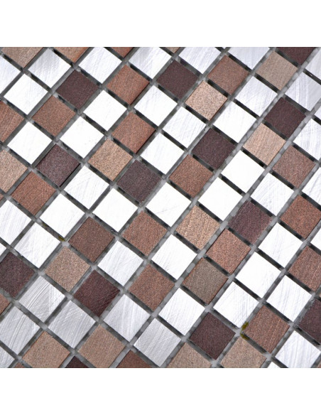 Metallmosaik Aluminium Koppar | Ekosten.se