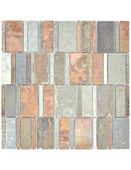Koppar Natursten Mosaik | Ekosten.se