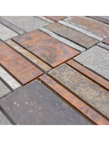 Koppar Natursten Mosaik | Ekosten.se