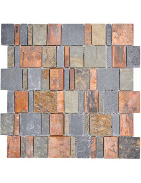 Mosaik Koppar Skiffer | Ekosten.se