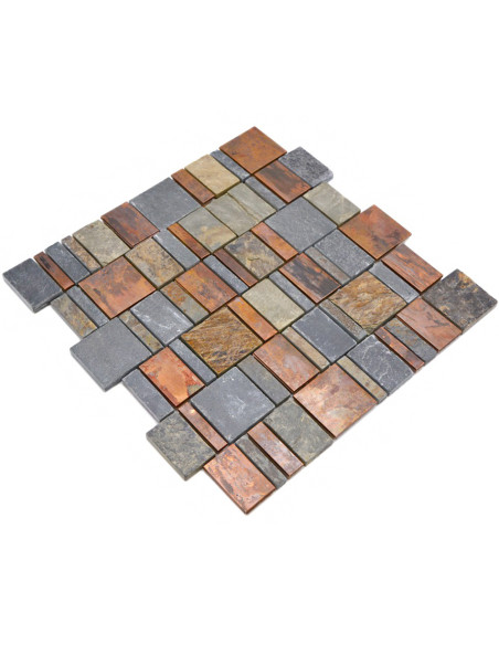 Mosaik Koppar Skiffer | Ekosten.se