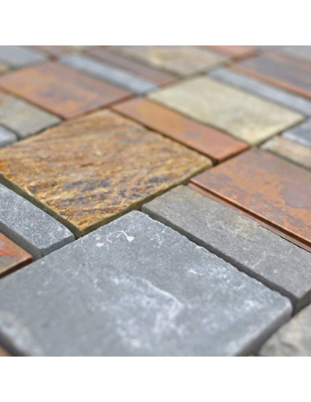 Mosaik Koppar Skiffer | Ekosten.se