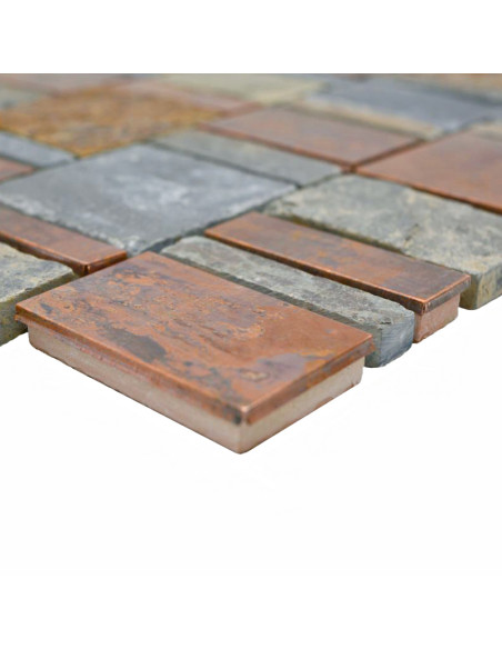 Mosaik Koppar Skiffer | Ekosten.se