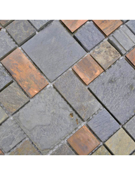Mosaik Natursten Koppar | Ekosten.se