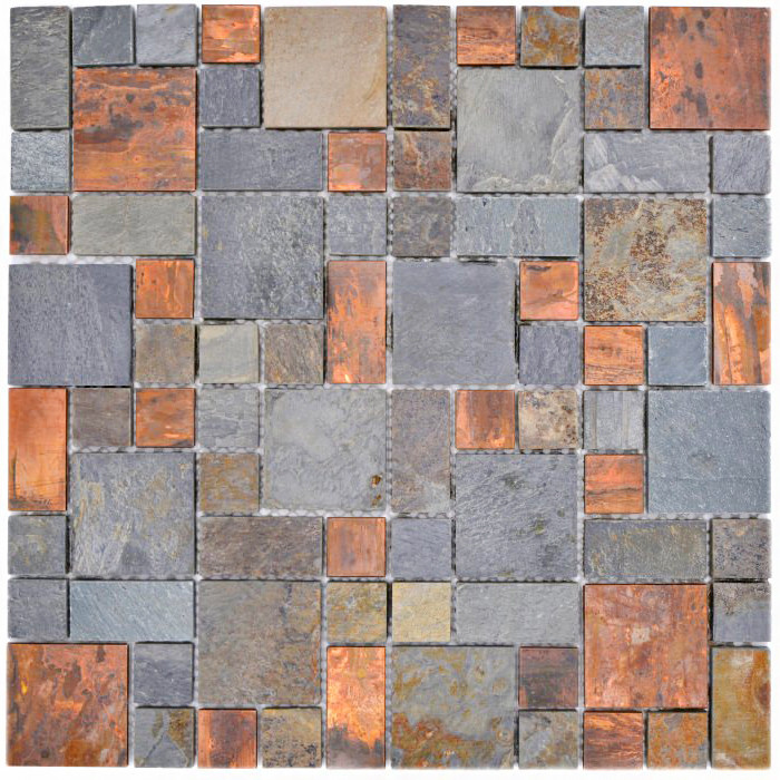 Mosaik Natursten Koppar | Ekosten.se