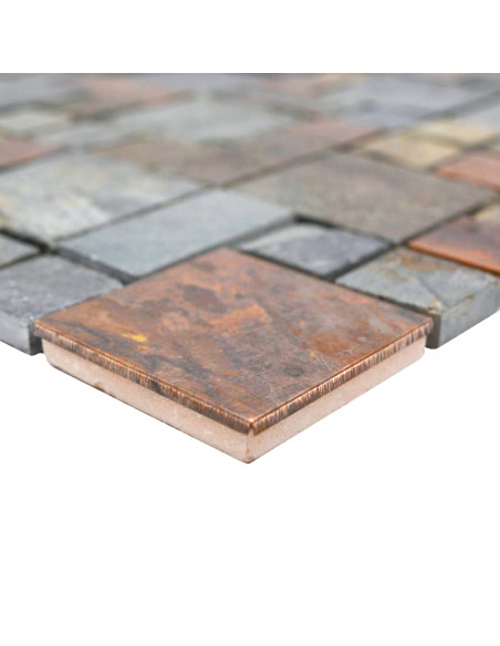 Mosaik Natursten Koppar | Ekosten.se