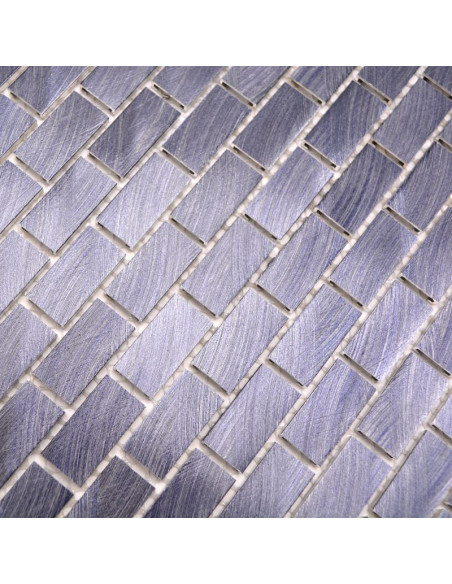 Svart Metallmosaik Borstad | Ekosten.se