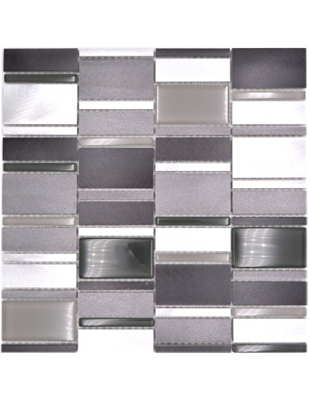 Mosaik Kristall Grå Silver | Ekosten.se