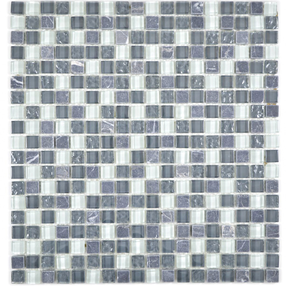 Mosaik Kristall Marmor Grå | Ekosten.se