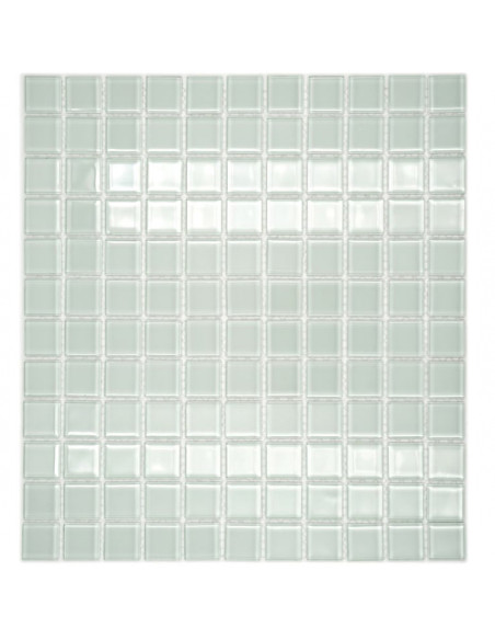 Kristall Glasmosaik Vit | Ekosten.se
