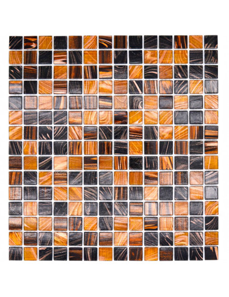 Glas Mosaik Guldstar Brun Mix | Ekosten.se
